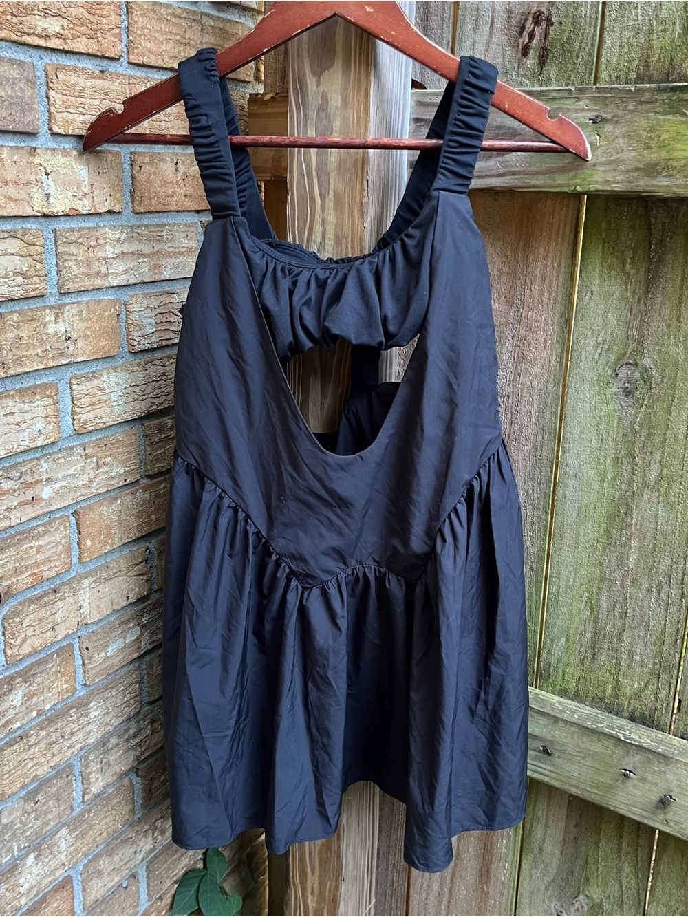 FP Movement by Free People Black One Two Punch Dress (No Shorts)